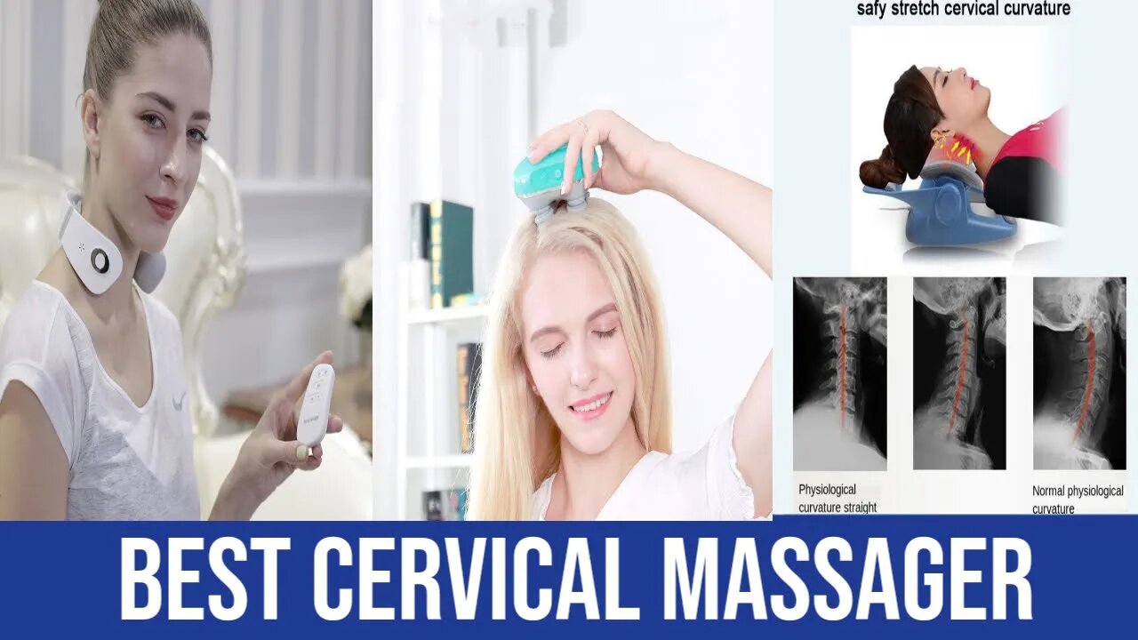 Best Cervical massager machine gun Massager Portable Electric Device 📦✈️🌎 fast Shipping in worldwide