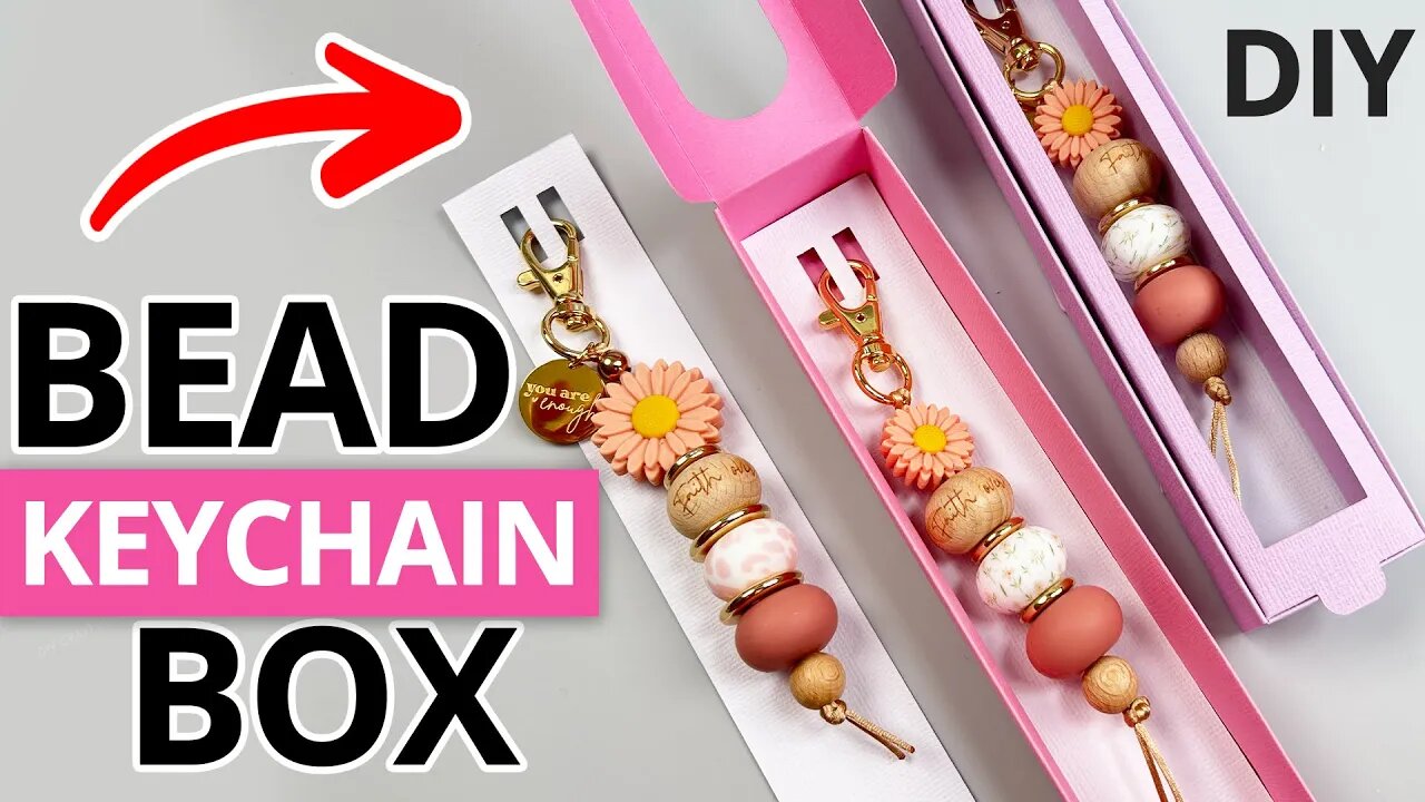 BEADED KEYCHAIN DISPLAY BOX TUTORIAL | DIY CRAFT TUTORIALS