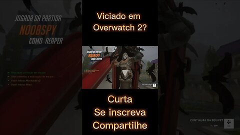 Jogada da partida com o Reaper! #shorts #shortsyoutube #games #overwatch2 #xbox