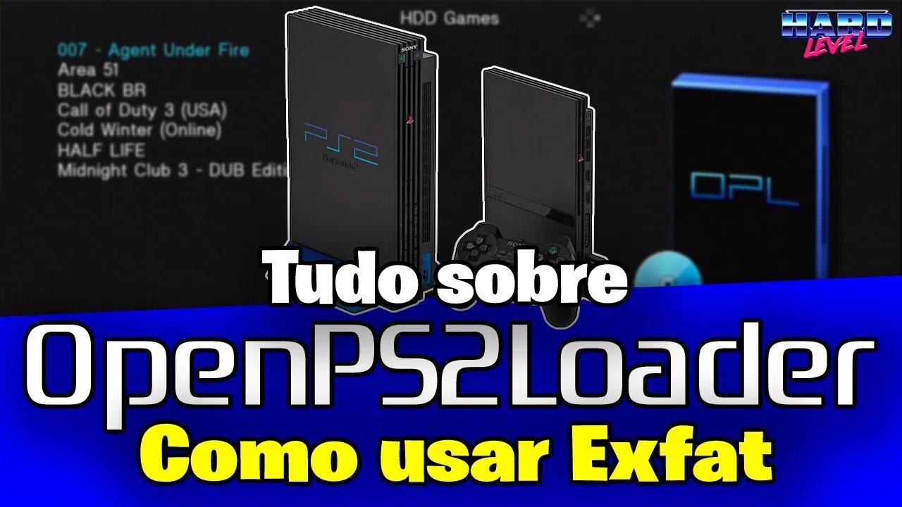 Tudo sobre OPL #22 Como formatar e usar pendrive e hd externo em EXFAT!