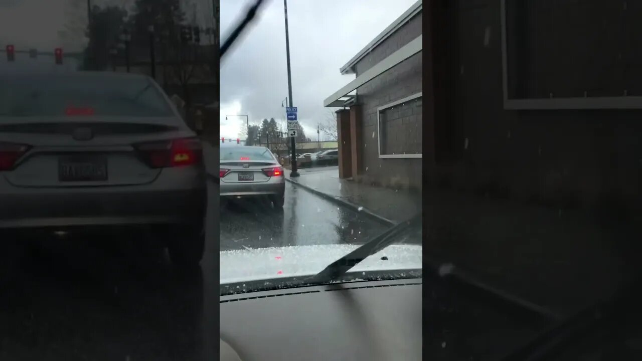 Hailing in marysville Washington