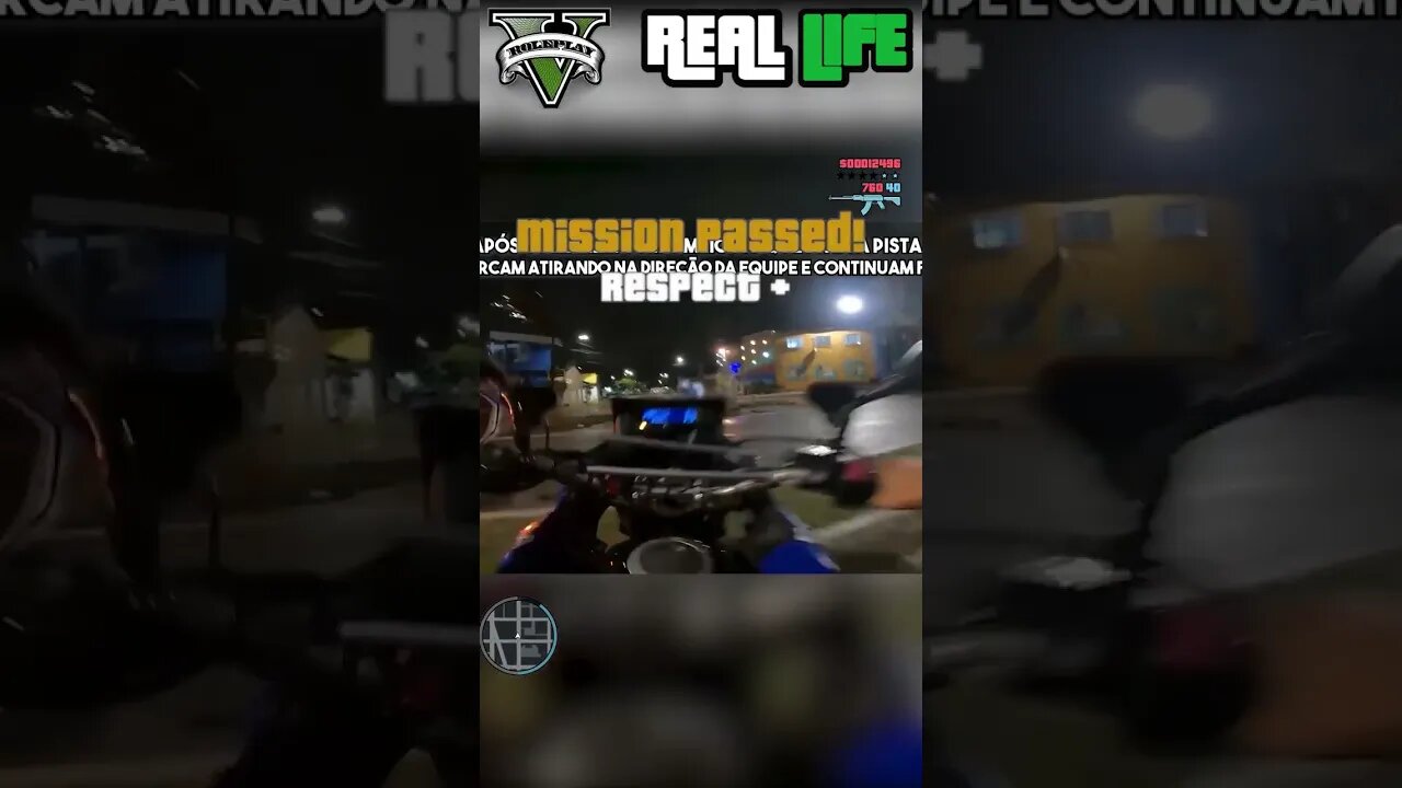 GTA V REAL LIVE | PERSEGUIÇÃO E TROCA | GTA RP | #shorts