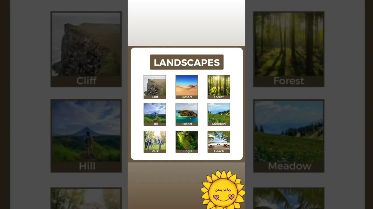 mention name in landscape