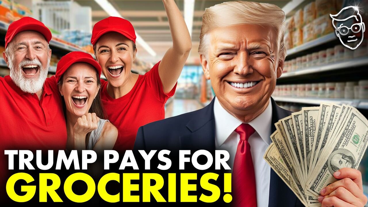 Trump Whips Out $100 BILLS, BUYS Groceries For Mom of Three | 'Media Doesn't Want You To See This'