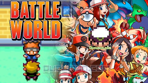 Pokemon Battle World - GBA Hack ROM, The world where you can battle all trainers in Pokemon World