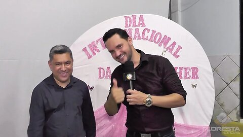 Pastor Rogério Pego fala ao Floresta Notícias sobre o evento do dia Internacional da Mulher