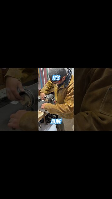 Knife Vise: Part 1 Progress #metal #welding #homemade #montana