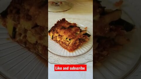 WoW 👌 KETO LASAGNA MUST TRY #shorts #food