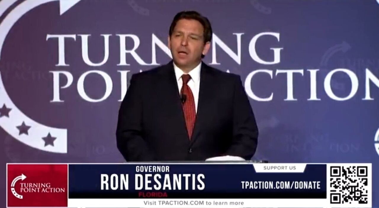 Gov DeSantis: Our Rights Come From God NOT Government