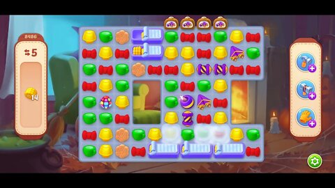 Playrix Homescapes Gameplay Walkthrough Level 8486