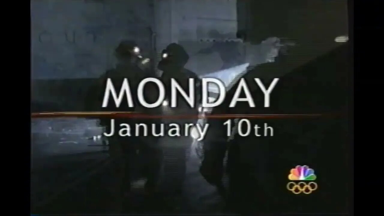 Third Watch on NBC - Moving to new time on Monday - Commercial