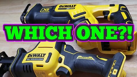 Which DeWALT Reciprocating Saw Is Right For You?