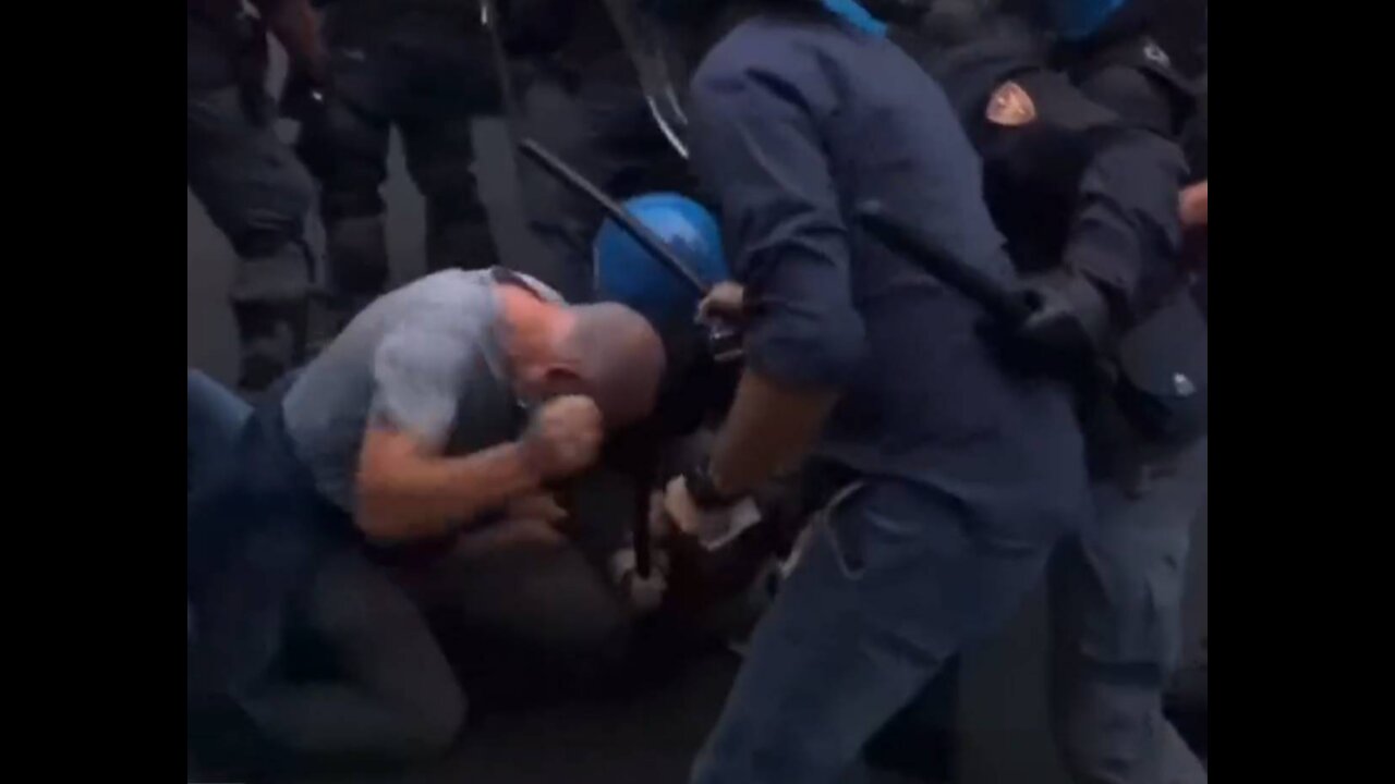 VIDEO SUGLI SCONTRI RI ROMA CHE GIRA SUI SOCIAL AUSTRALIANI