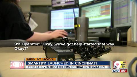 Cincinnati launches Smart911 system today