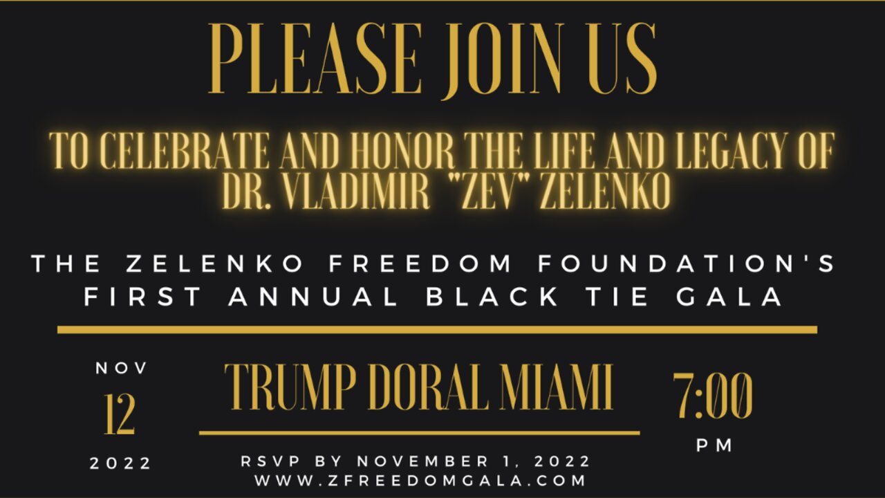 Join Ann Vandersteel & Company in Florida for the Very First Annual Z Freedom Gala