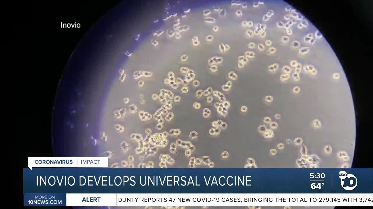 San Diego's Inovio working to develop universal COVID-19 vaccine