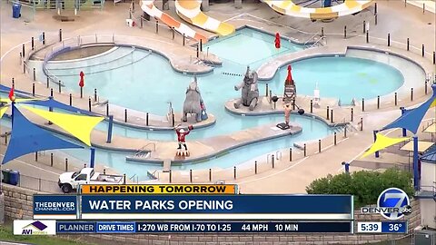 Water parks opening