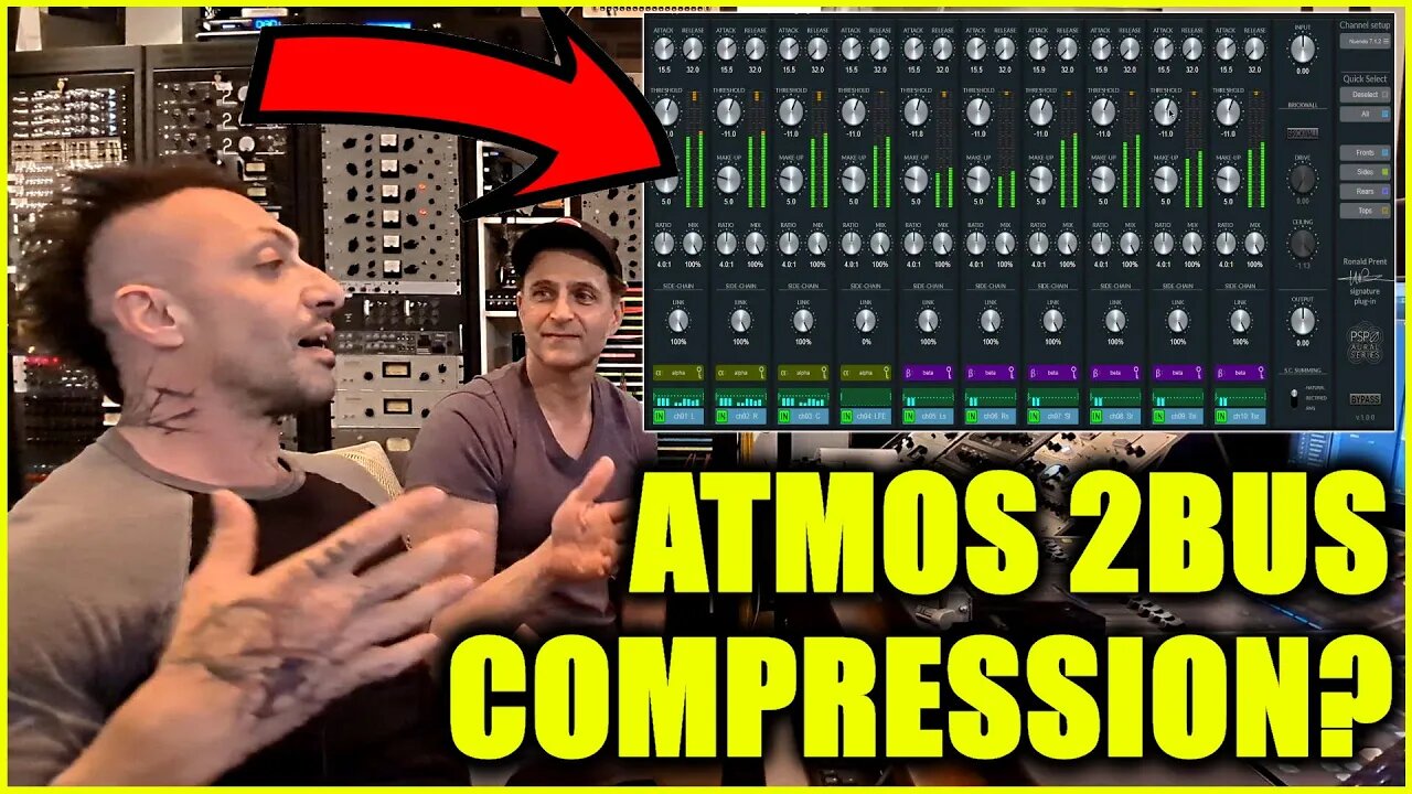 PSP auralComp: 2BUS Processing For ATMOS? With Dweezil Zappa