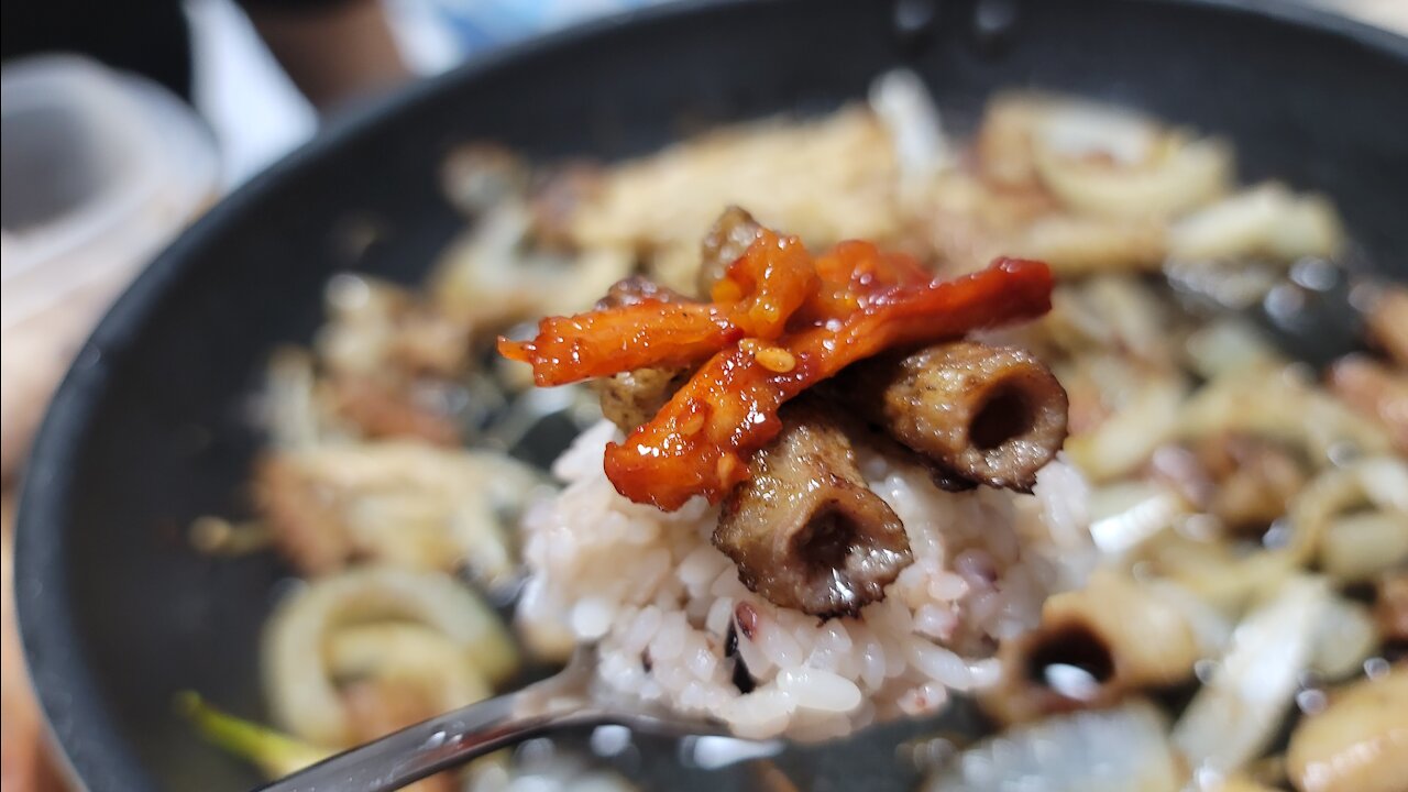 Beef intestines boast fantastic taste