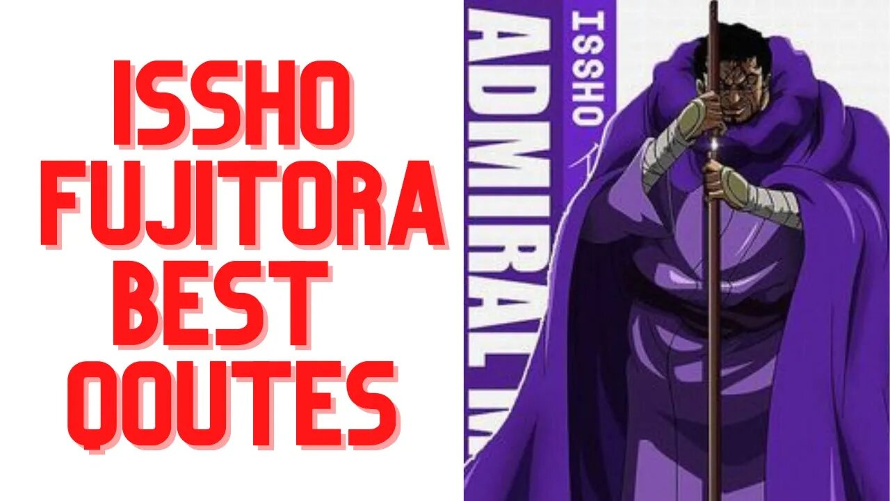 TOP 5 ISSHO FUJITORA QOUTES | AMAZING QOUTES