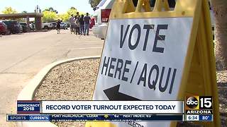 Record number of voters expected in Arizona