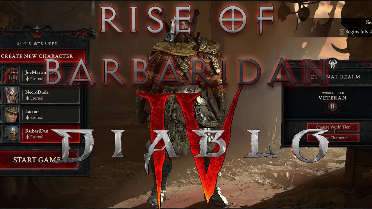 Diablo IV: Rise of BarbariDan