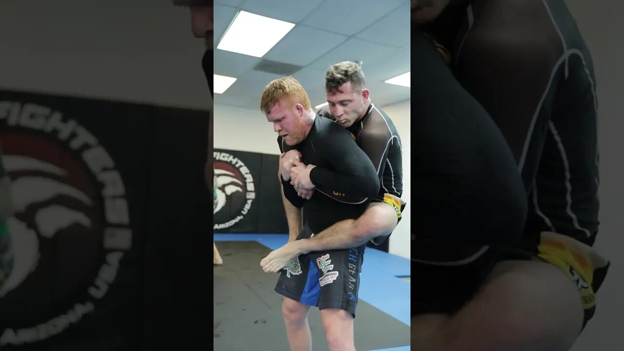 Tim Welch Helps teammate train for Combat Jiu Jitsu Worlds