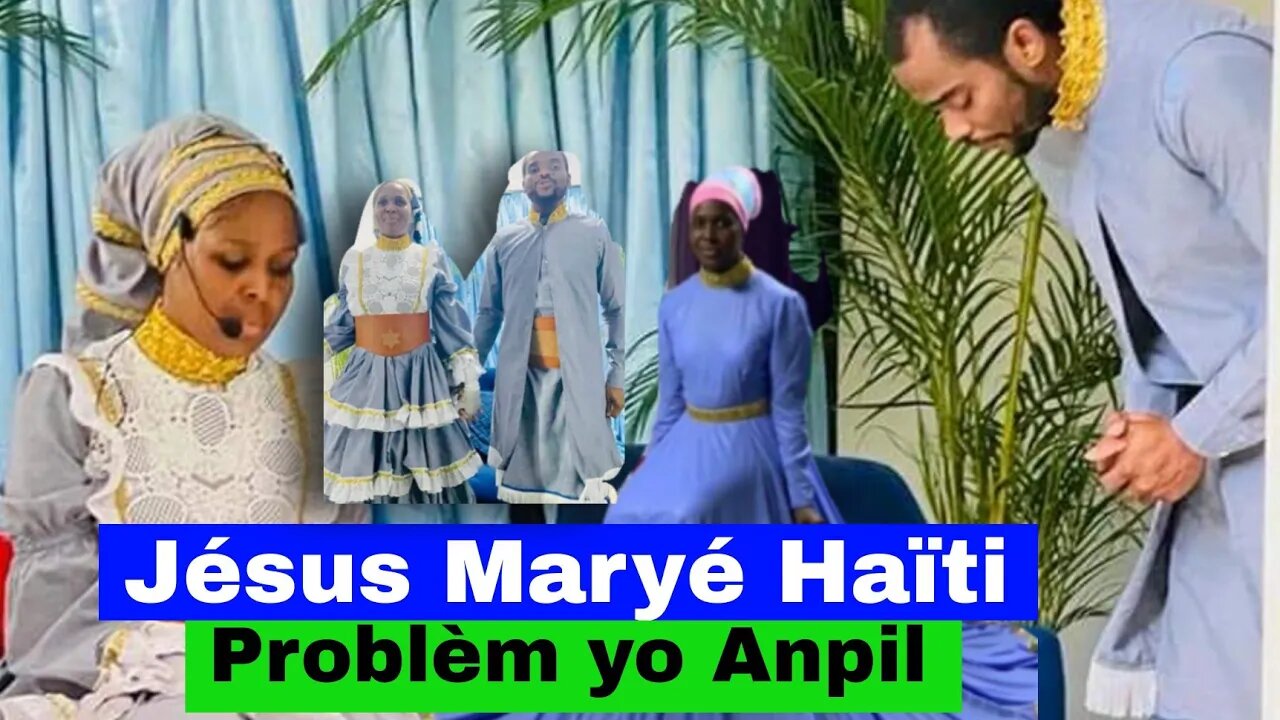 Jésus Maryé Avec Reine Peyi a ....Haiti Pral Gen Gro problèm...Aysyen Prépare w....