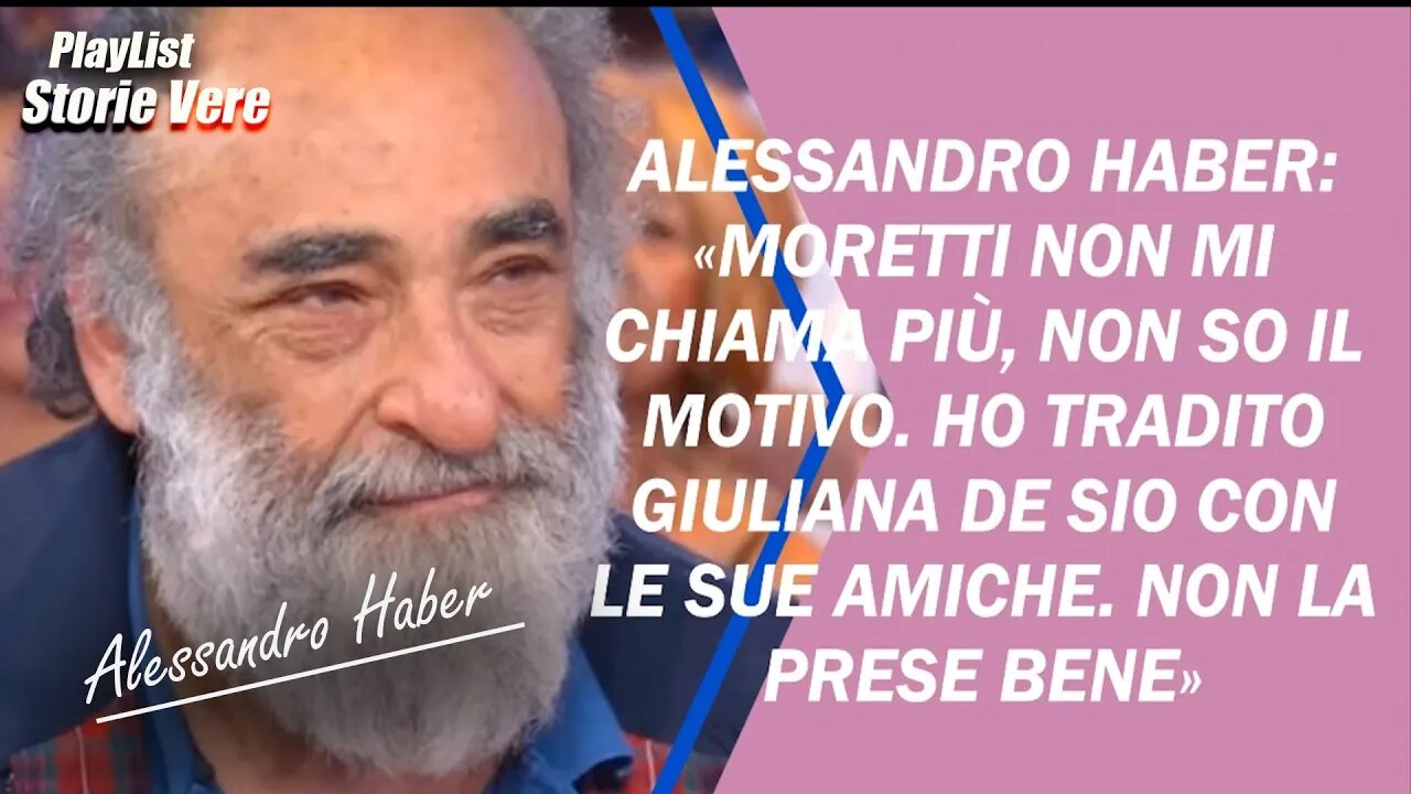 "Riflessi di un Genio: La Vita in Scena di Alessandro Haber" #attore #storievere #AttoreVersatile