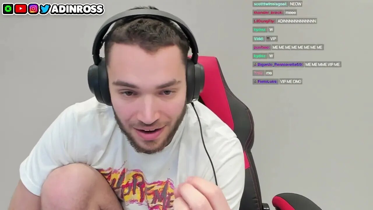 Adin Ross - March 1 2023 (2023-03-01) Full Kick Stream VOD
