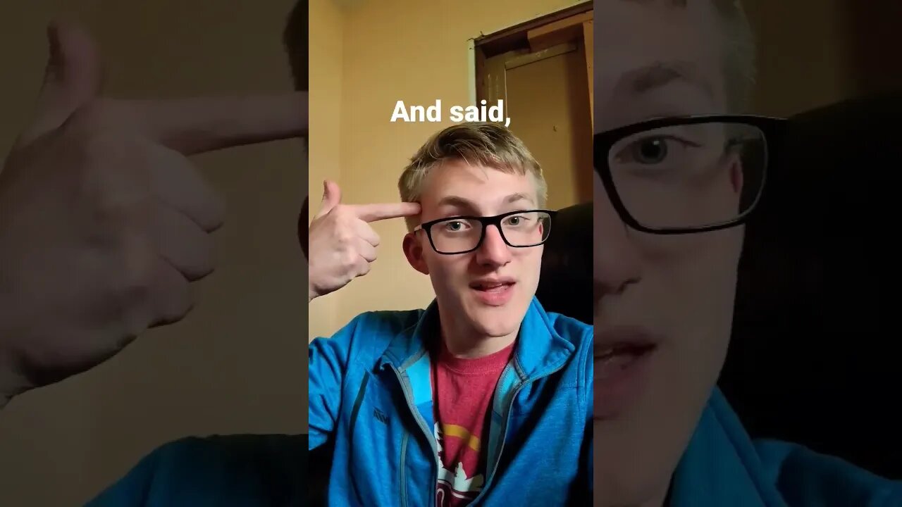 If somebody had a gun to my head