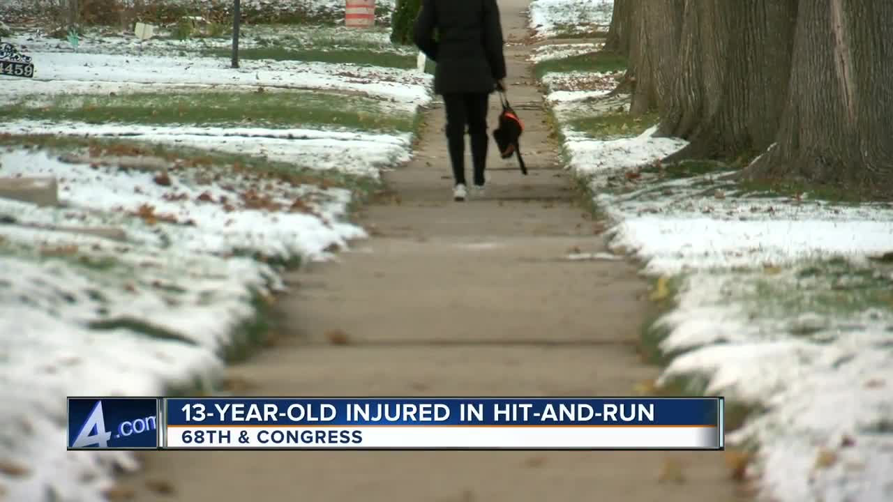 13-year-old injured in 3rd Milwaukee hit-and-run in two weeks