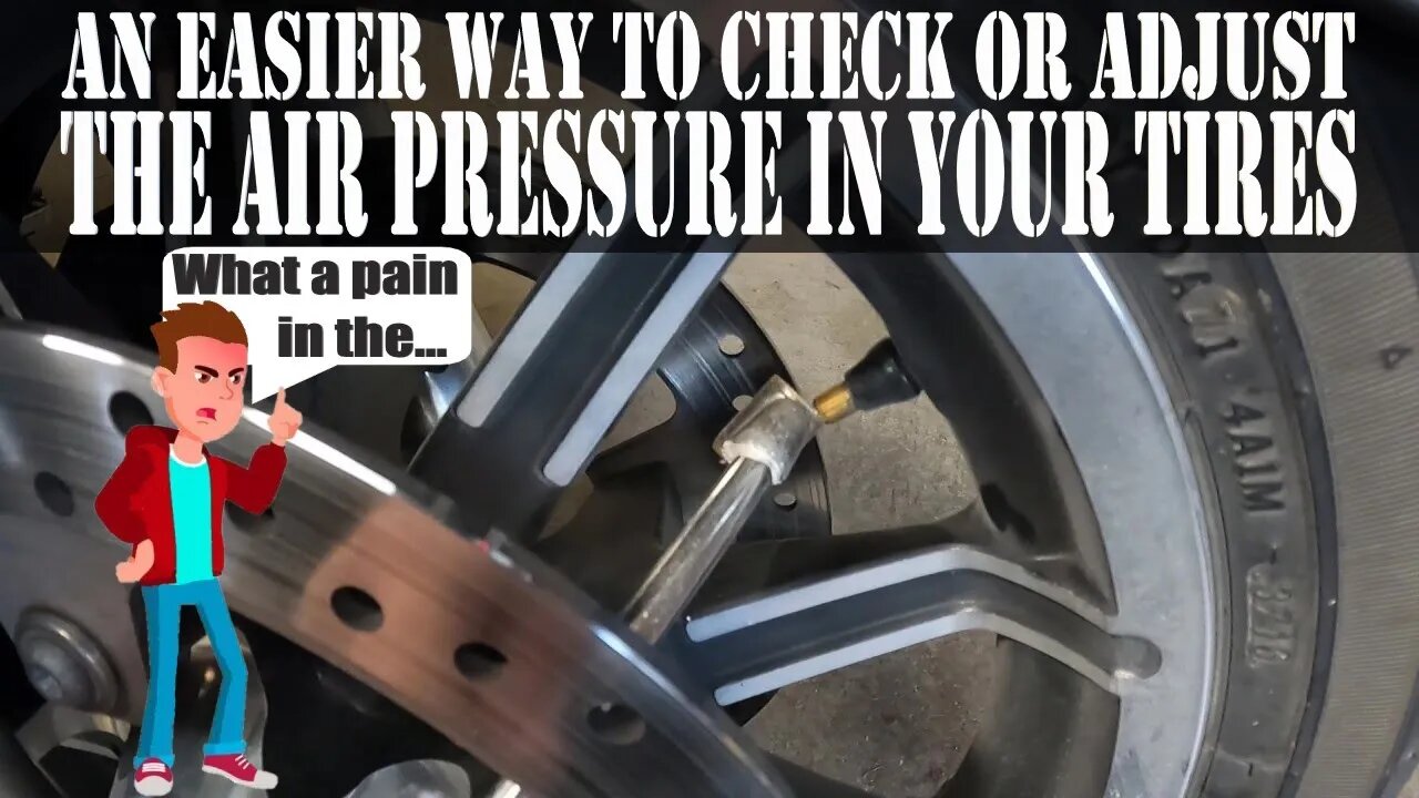 An Easier Way To Check/Adjust Air Pressure In Your Tires