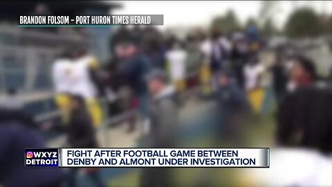 Detroit, Almont school officials respond to fight involving Denby players, Almont fans