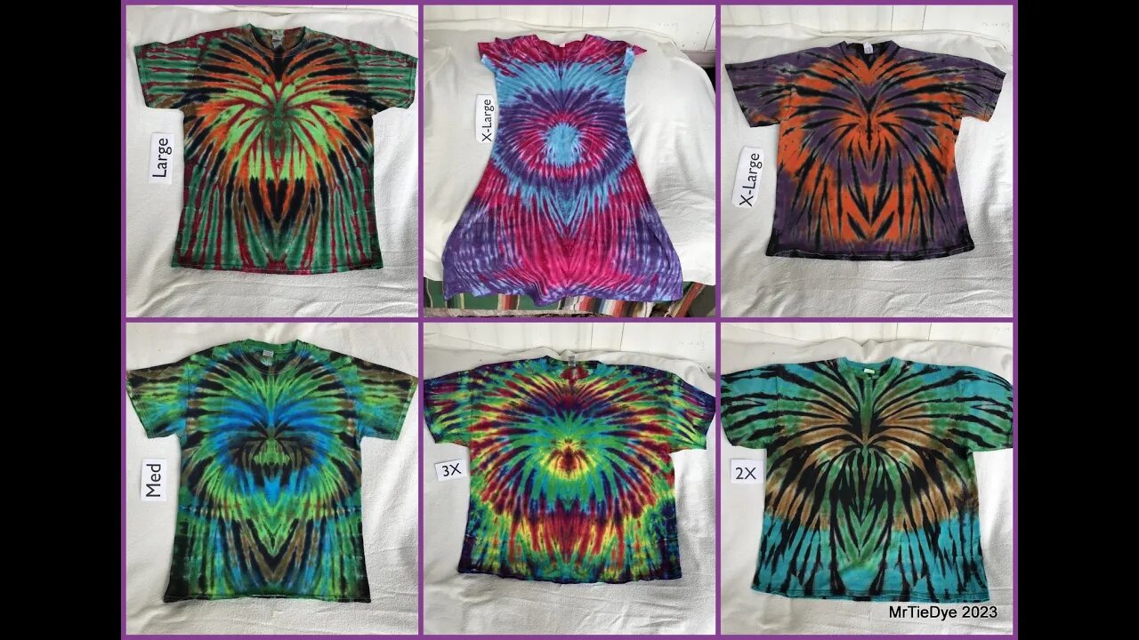 Mystical Magical Tie-Dye Spider Design Pt2 ~ I put Time Stamps in Description Box ✌🏻