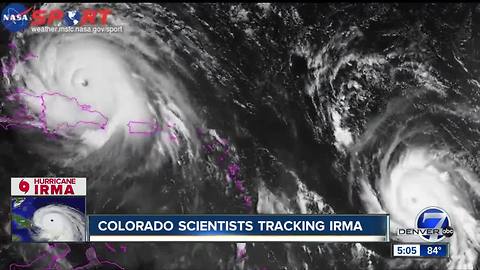 Hurricane Irma is more than double the size of Colorado