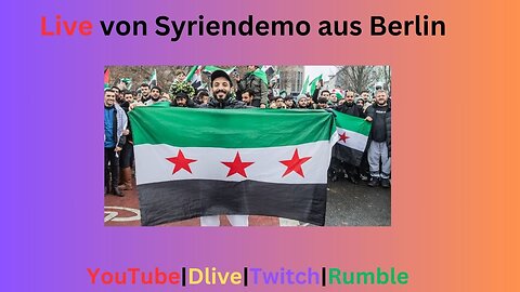 Live von Syrien Demo aus Berlin, 11.12.24