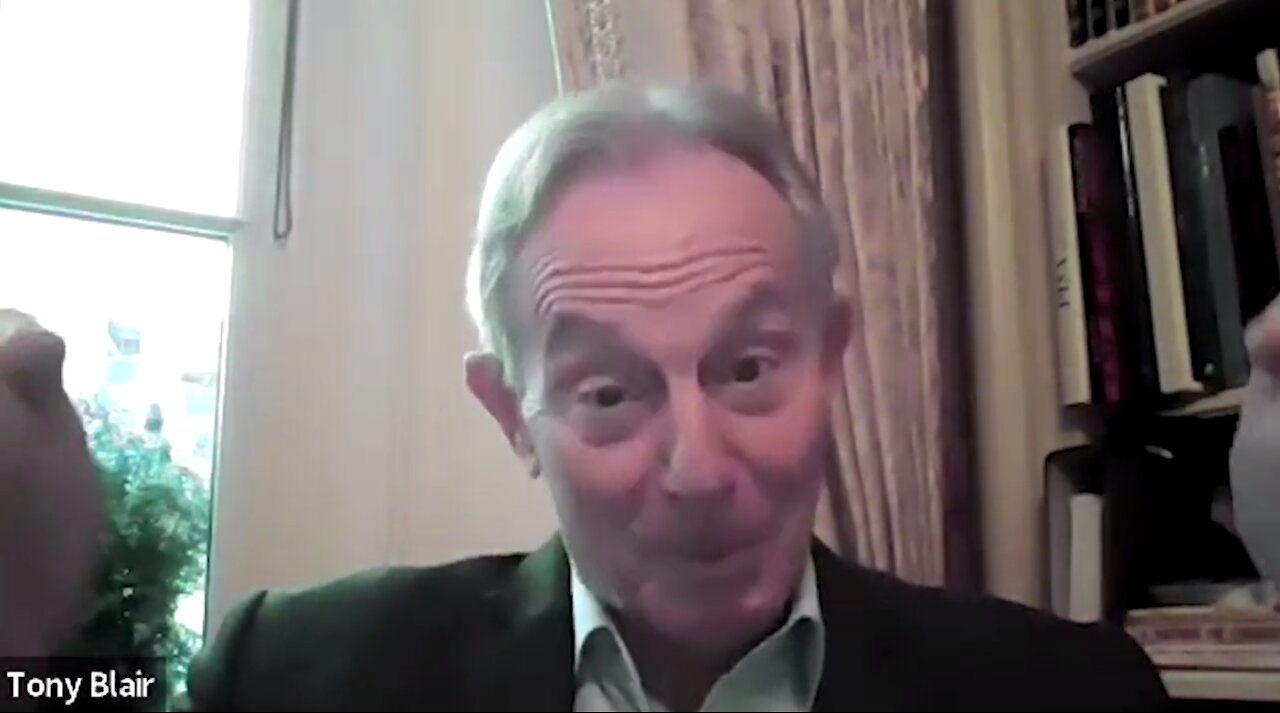 Tony Blair: "If you're not vaccinated... you're an idiot"