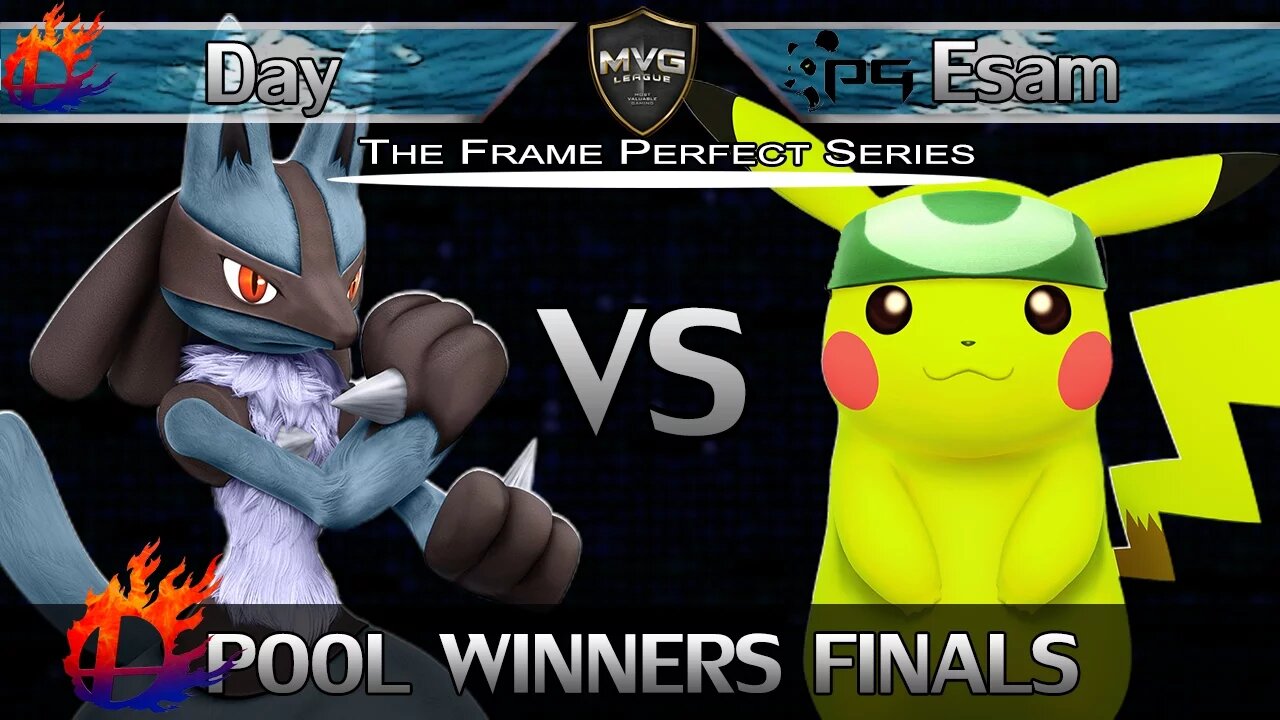 ONI|Day (Lucario) vs. PG|Esam (Pikachu) - Pools Winners Finals - FPS