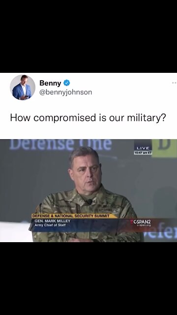 How compromised is General Milley?