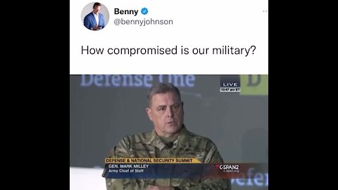 How compromised is General Milley?