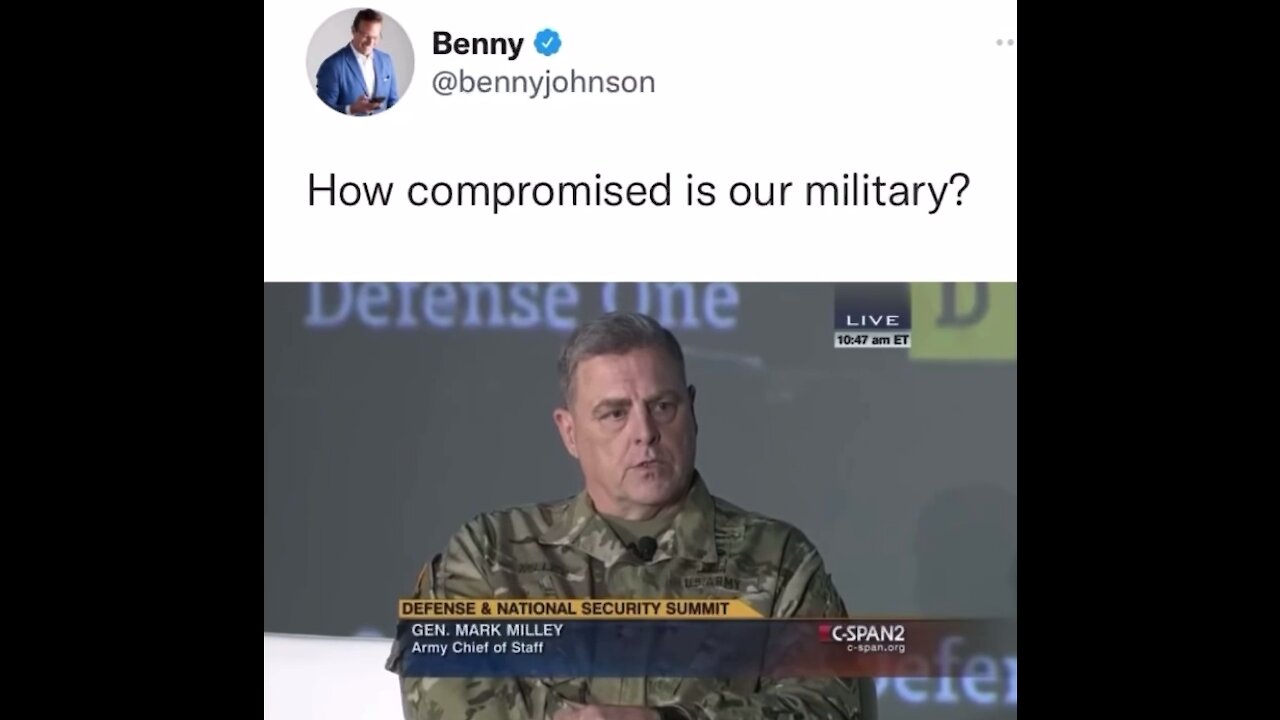 How compromised is General Milley?