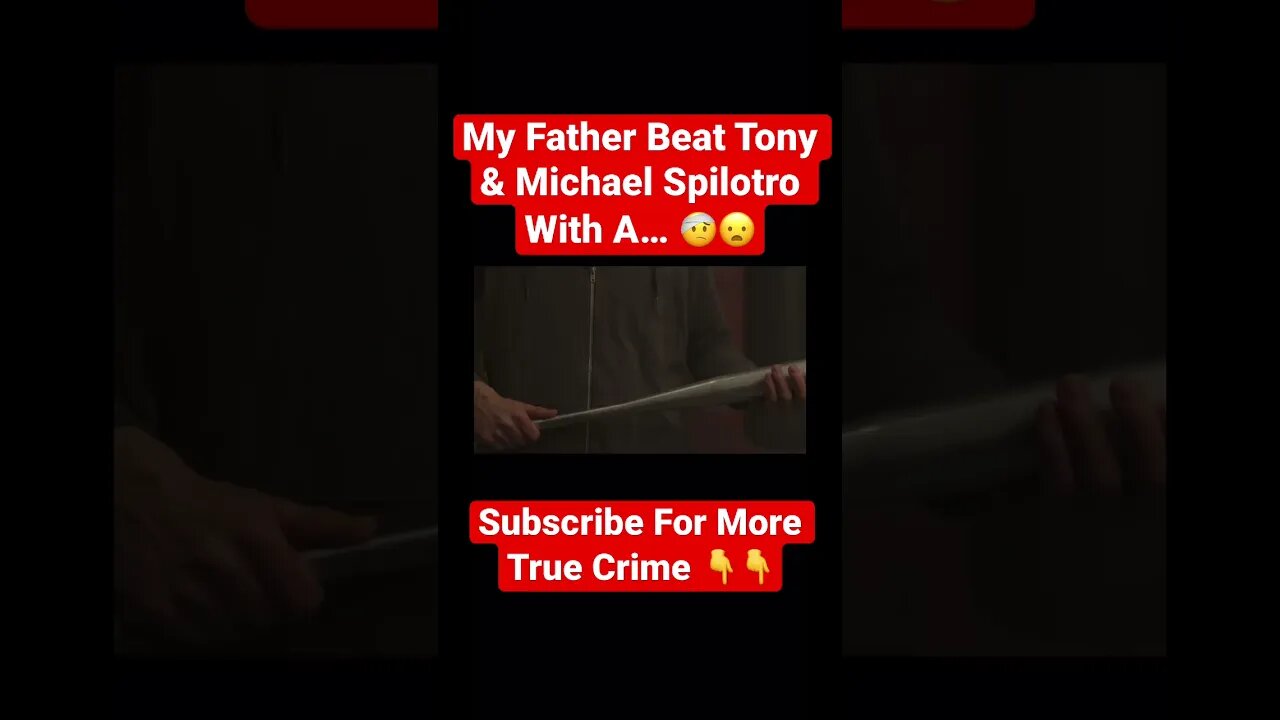 My Father Beat Tony & Michael Spilotro With A… 🤕😦 #tonyspilotro #michaelspilotro #mafia #hitman