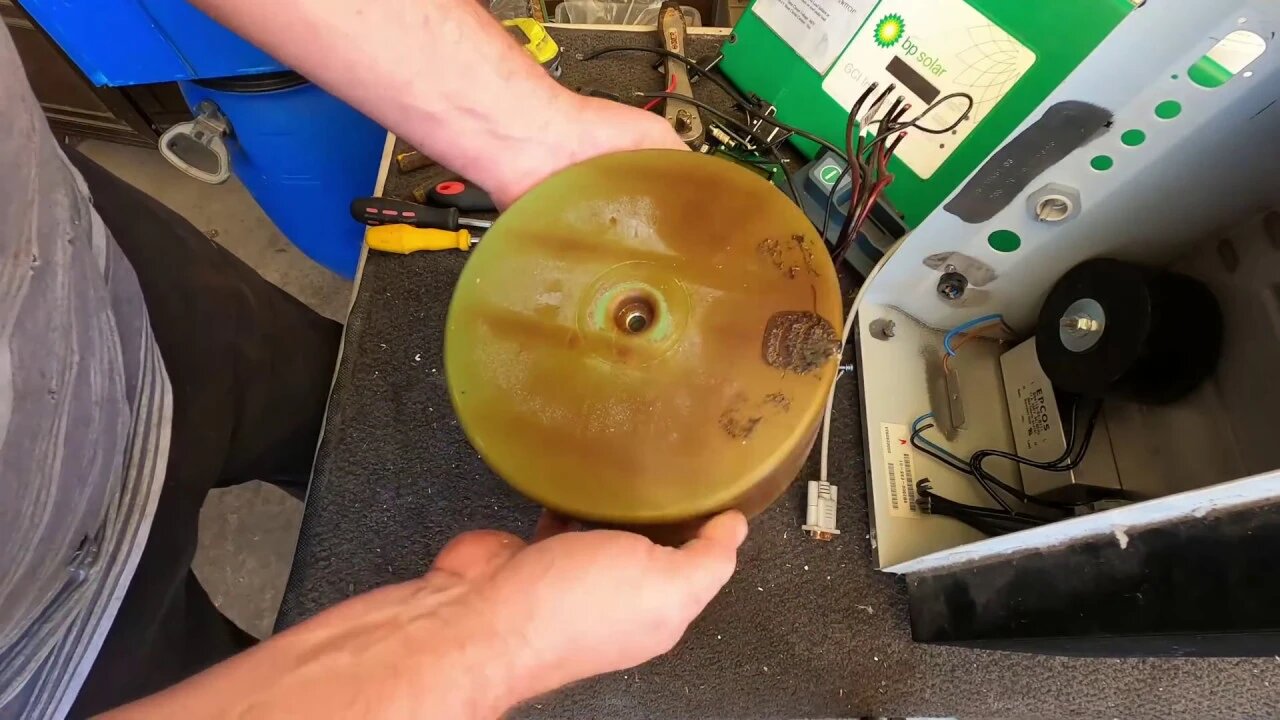 Scrapping a GCI Inverter Huge Toroidal Transformer