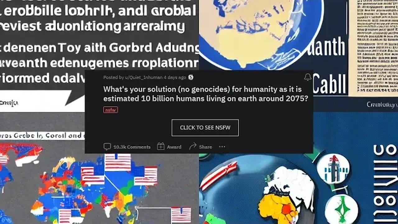 How Will We Solve the 2075 Overpopulation Crisis? (10 Billion Humans)