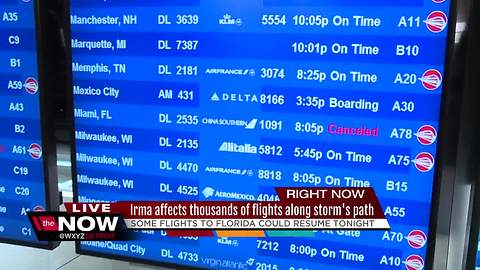 Irma still impacting travel from Metro Airport