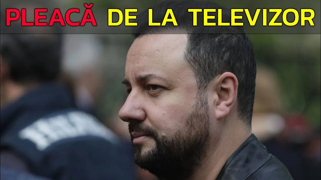 CĂTĂLIN MĂRUȚĂ PLEACĂ DE LA TELEVIZOR