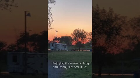 When the sun goes down #shorts #sunset #rvlife #rv