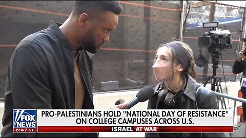 Lawrence Jones Confronts Hateful Hamas Supporters