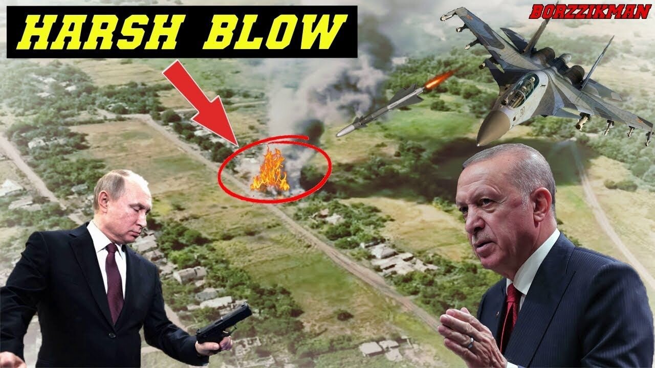 Putin Has Dealt Another Blow To Erdogan┃The Russian Missile Strike Completely Sobered Turkey